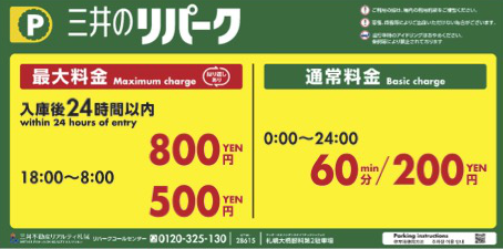 第2駐車場案内看板