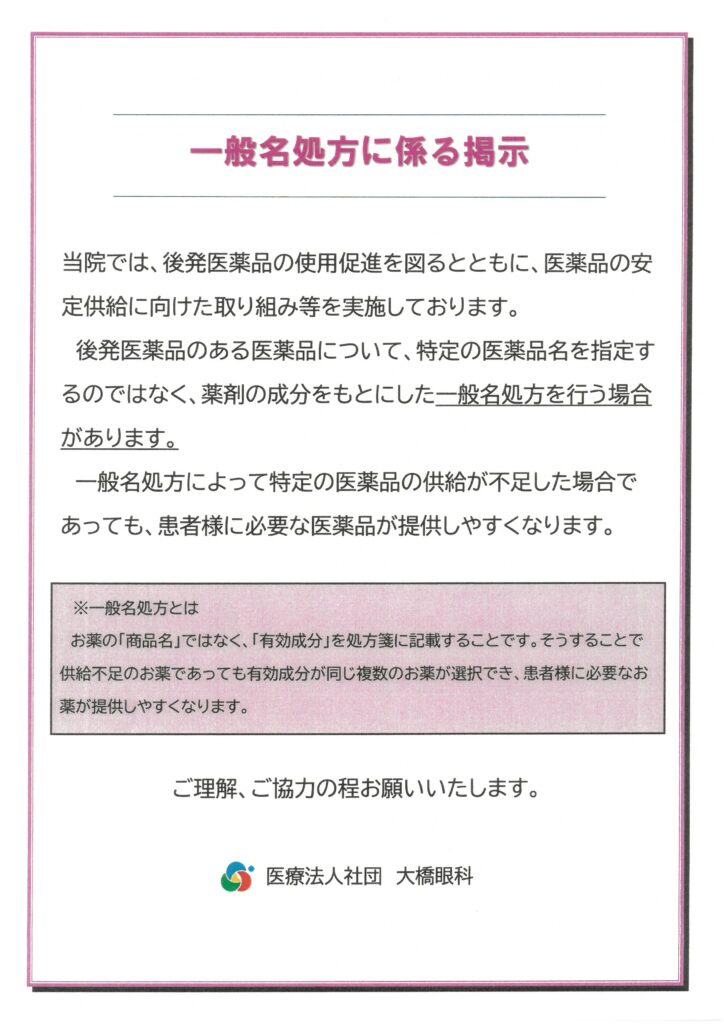 処方箋について